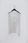 SWAYING/KNIT Washi Feather Cardigan SW22SST49 Grey PS46